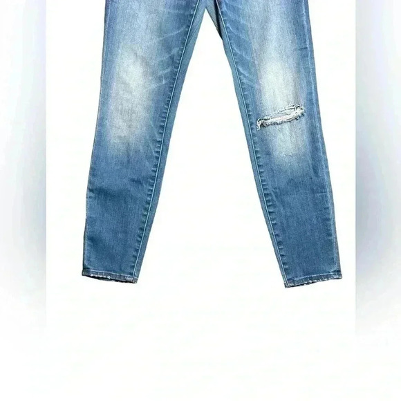 MADEWELL 9” High Riser Skinny Jean Distressed Stretch Size 28 - Picture 3 of 7